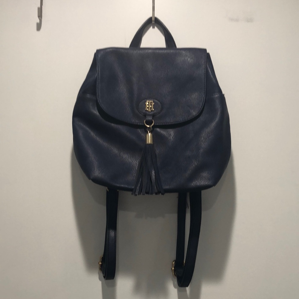Tommy Hilfiger Navy Blue Backpack